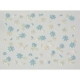 Adhesivo 3-D Flor Azul