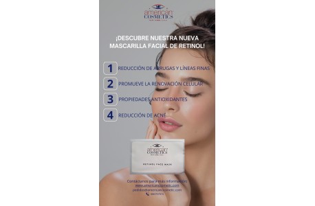 Retinol Face Mask (pack 5) American Cosmetic