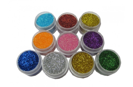 Purpurina 10 Colores